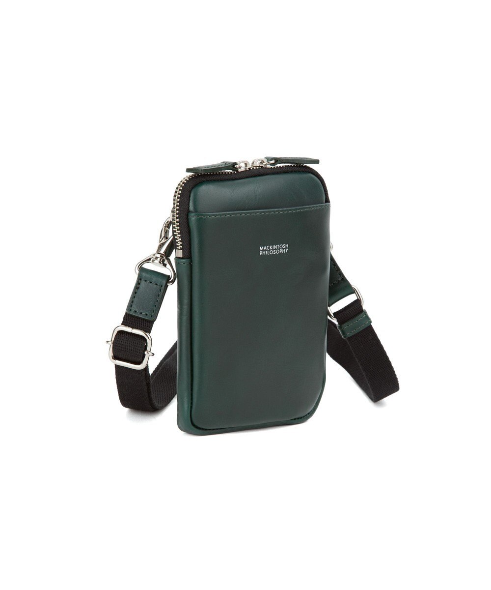 ACE BAGS & LUGGAGE MACKINTOSH PHILOSOPHY ブレイヴァル スマートフォン ショルダーバッグ 本革 73121 マッキントッシュフィロソフィー 
