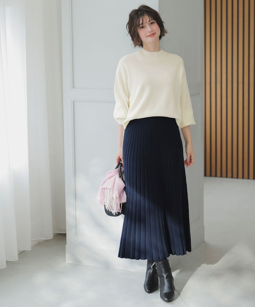 ANY SIS S ラインポイント ニット 