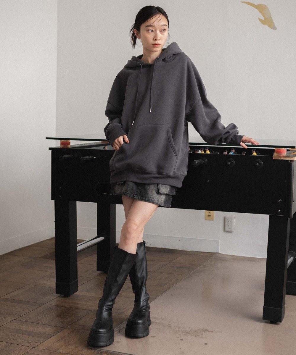 WEGO 【ユニセックス着用ITEM/MLXLサイズ展開/新色追加/裏起毛】スウェットプルパーカー 