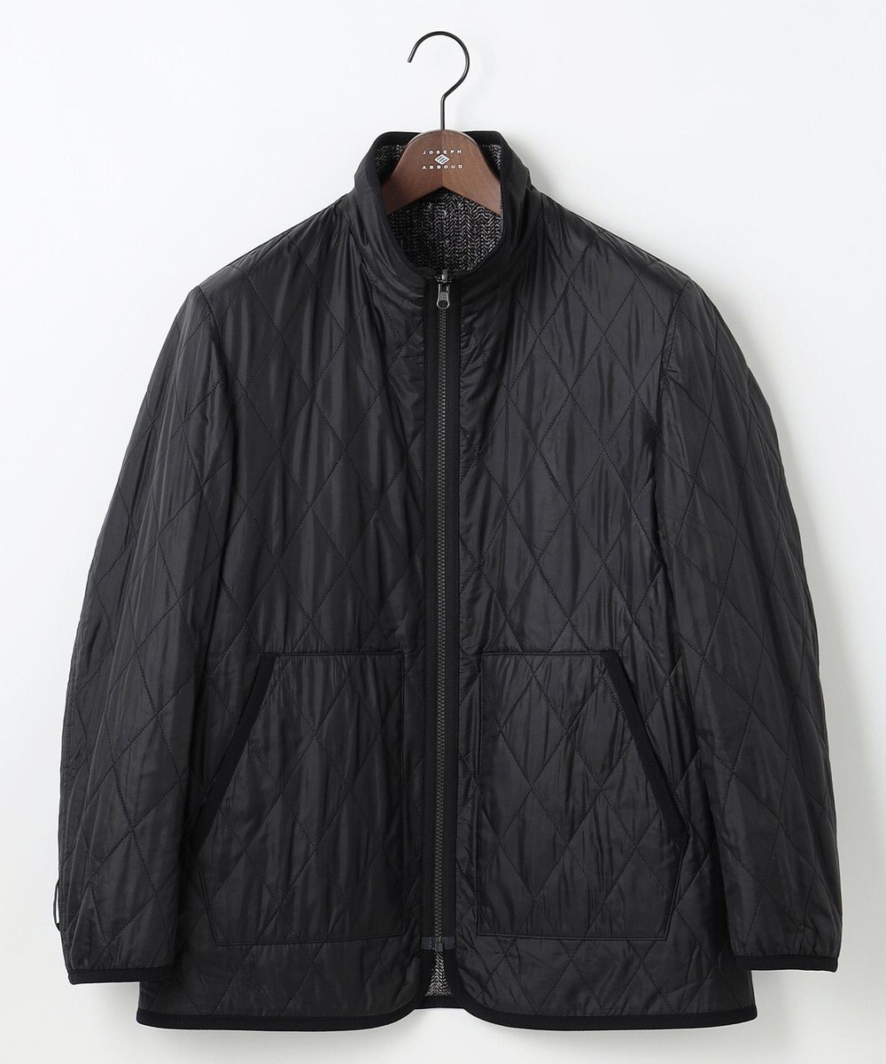 JOSEPH ABBOUD 【リバーシブル】ツィーディーフリースリバーシブル ブルゾン 