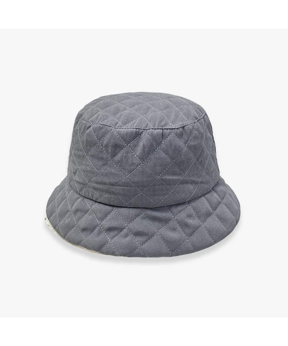 林八百吉商店 moz  バックサテンキルトバケットハット 