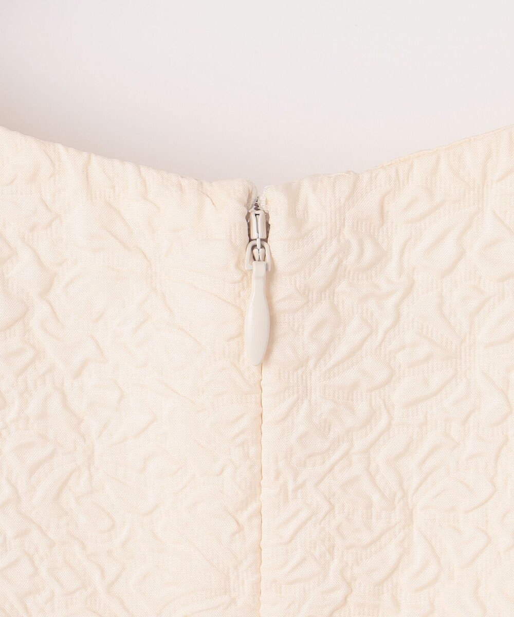 Feroux 【洗える】フクレジャガードチュニック ブラウス 