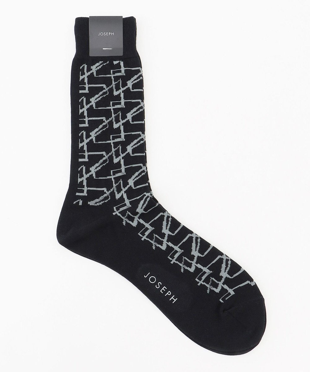 JOSEPH HOMME ジオメトリックライン　ソックス 