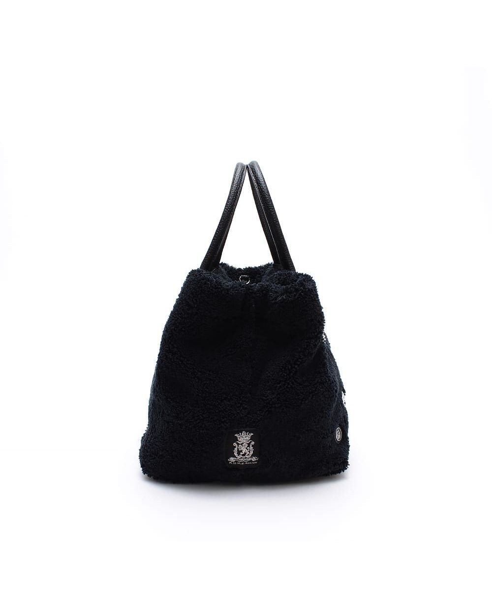 A.D.M.J. 【もこもこ】オスカー/コード刺しゅうキューブトート25cm(Dカン＋) 