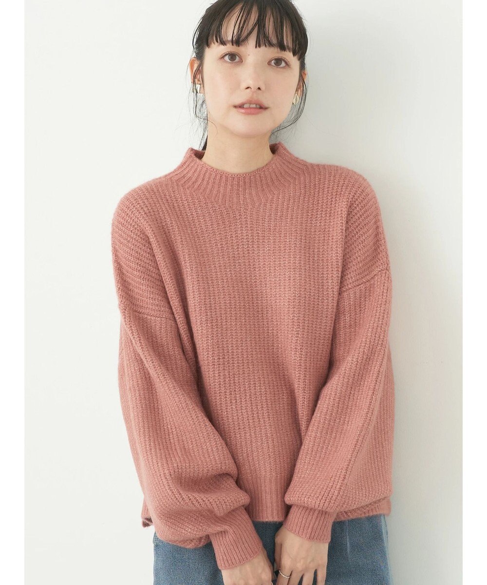 earth music&ecology ＦＬＵＦＦＹハイネックプルオーバー 