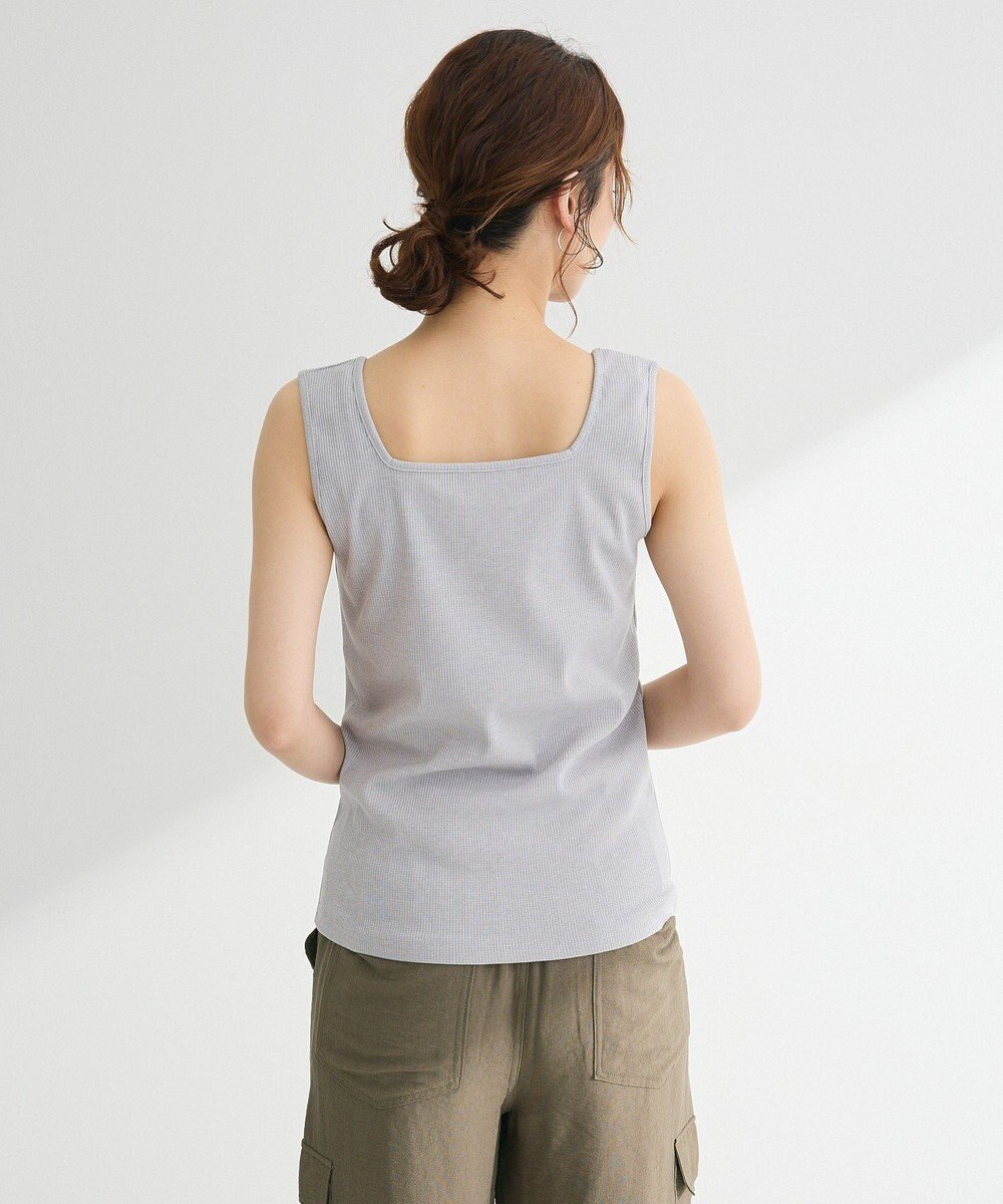 Green Parks 前後２Ｗａｙ　ラメリブタンクトップ 