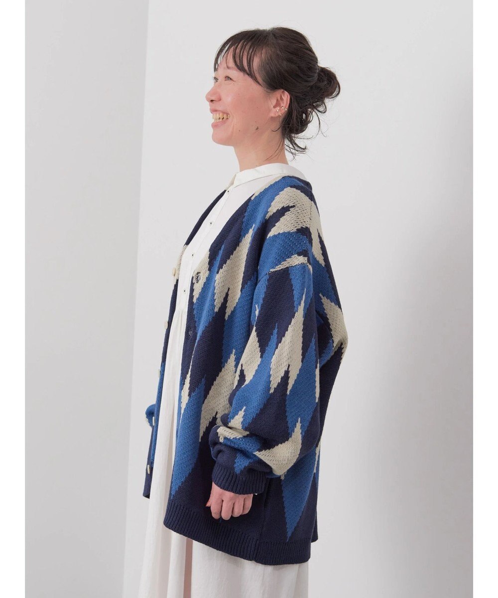 CRAFT STANDARD BOUTIQUE 【男女兼用】アーガイル柄カーディガン 