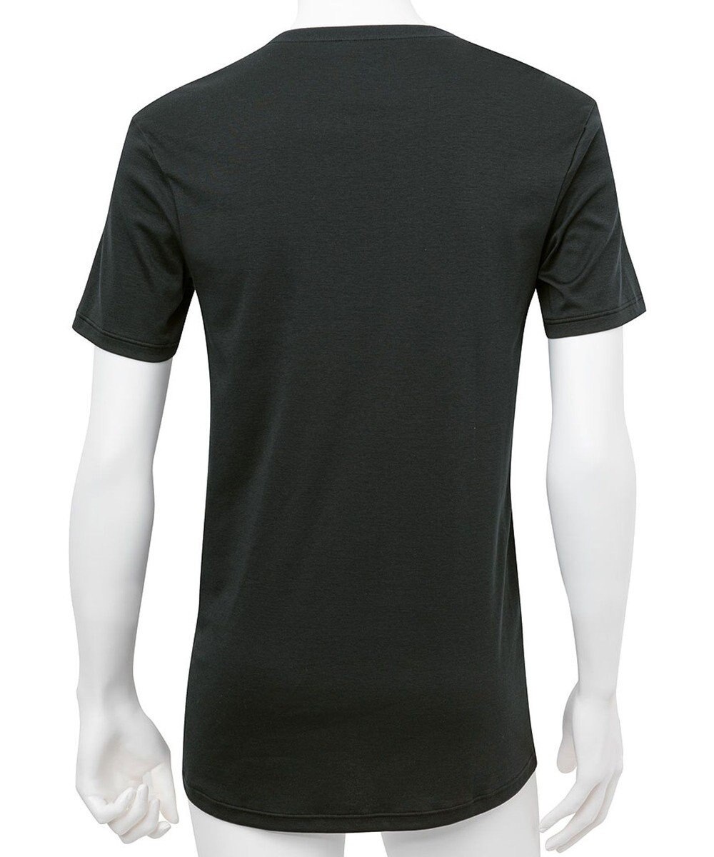 WACOAL MEN WACOAL MEN あったかインナー Vネック 3分袖 綿100％ 保温性 やわらかさが続く 静電気が起こりにくい 毛玉になりにくい 後裾長め設計 インナー メンズ WL5102 /ワコールメン 