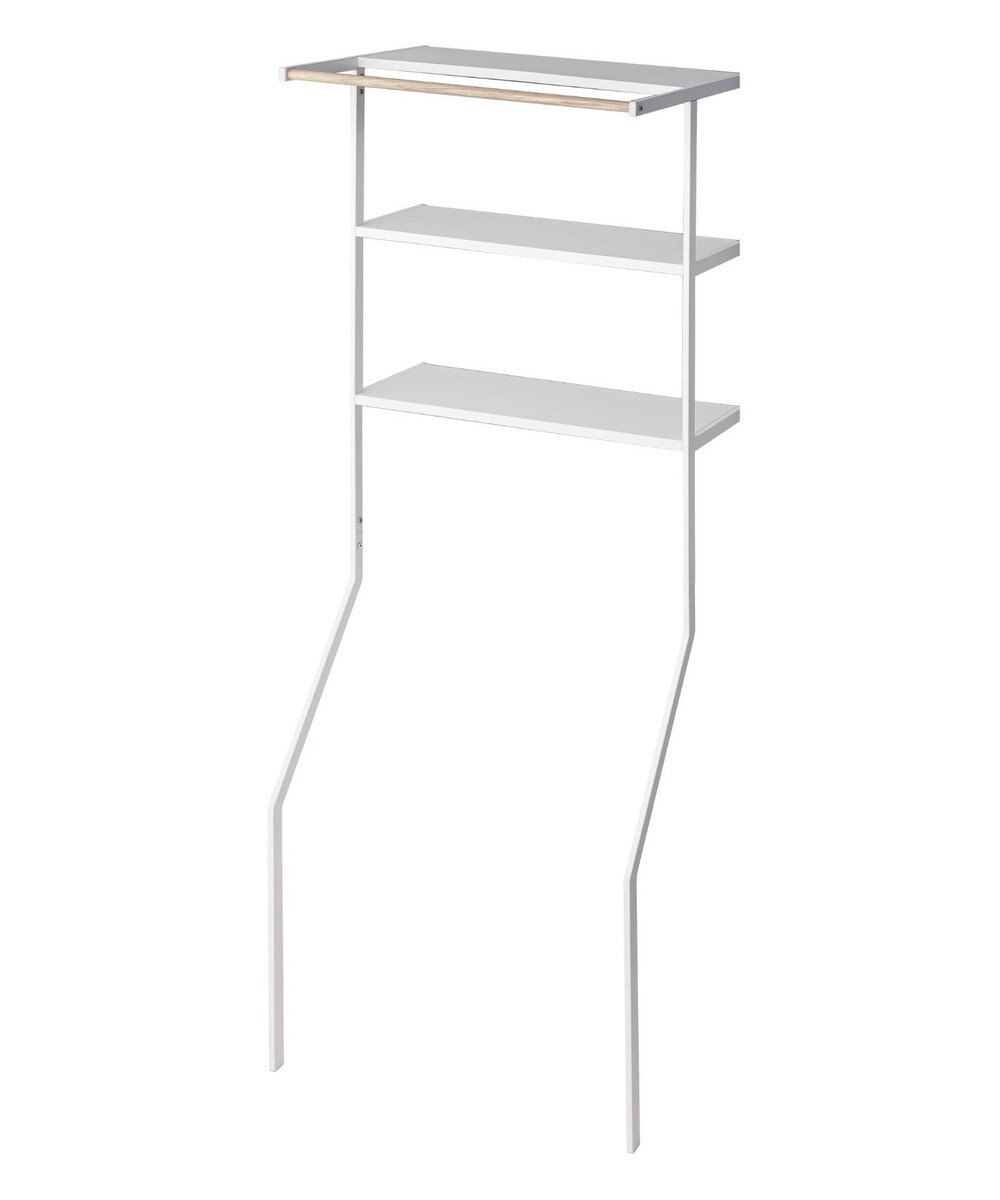 tower 立て掛けランドリーシェルフ タワー ホワイト 