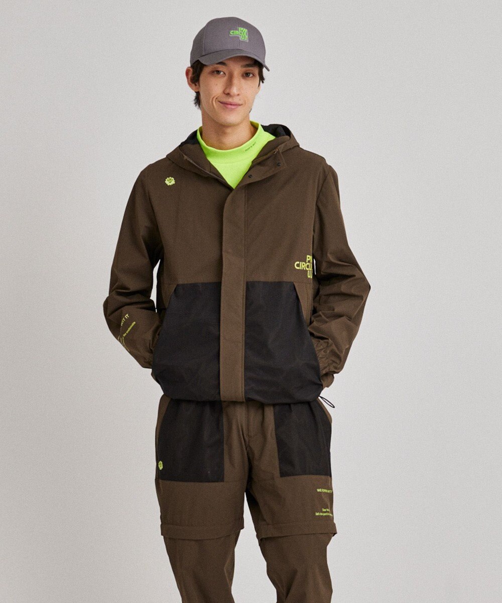 PW CIRCULUS 【撥水加工/軽量/ストレッチ】【MEN】メッシュコンビブルゾン 