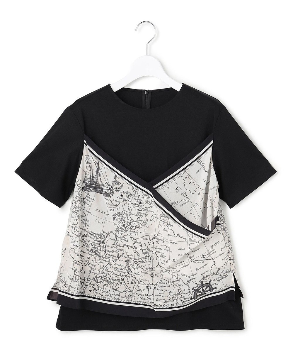 23区 S 【先行予約】スカーフコンビジャージー カットソー 