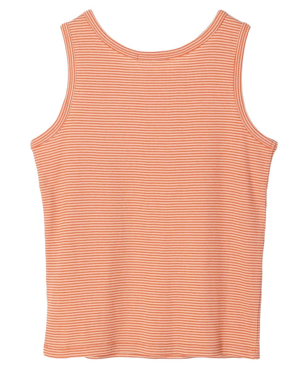 Green Parks ボーダーリブタンクトップ 