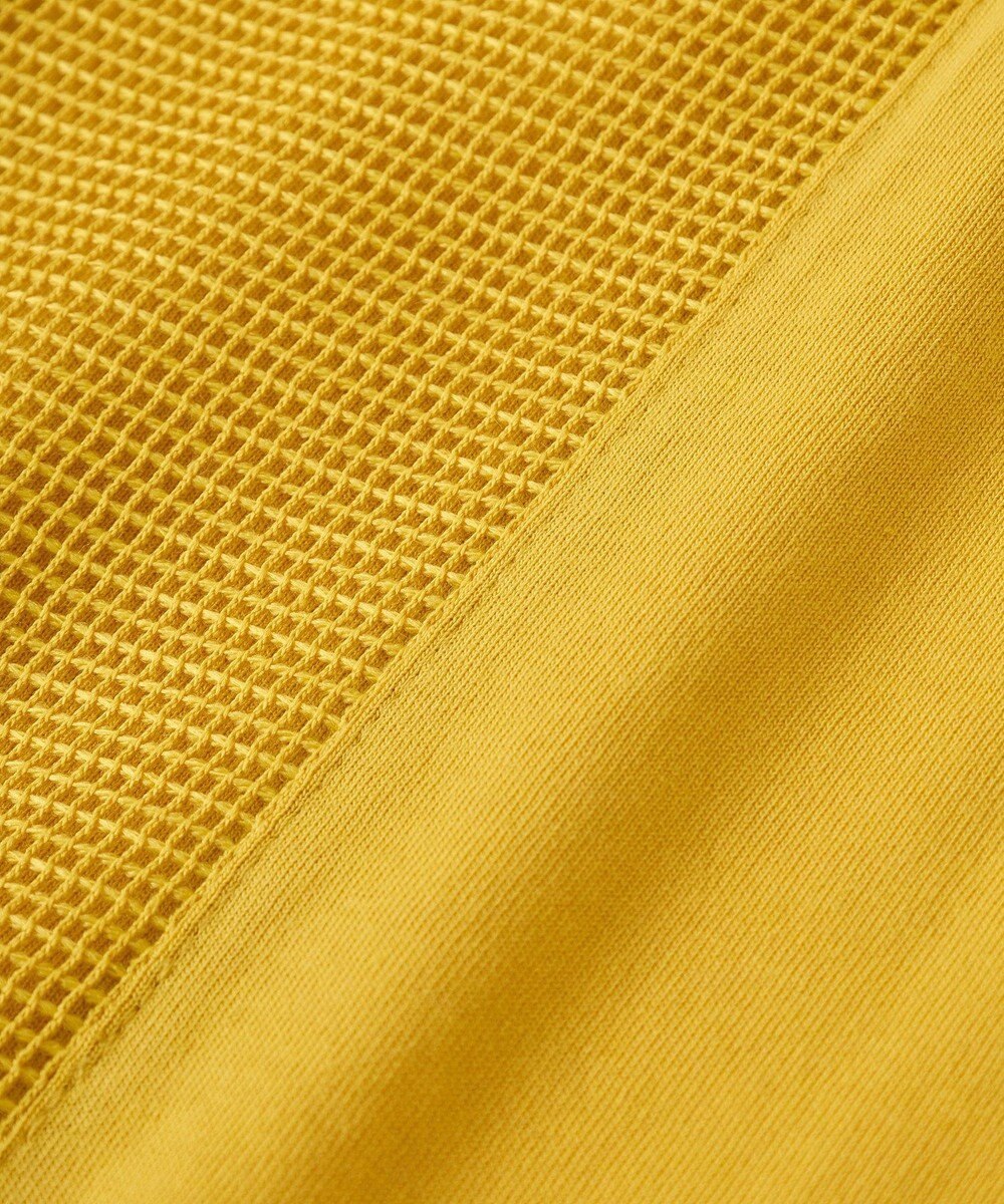 Green Parks 袖メッシュドッキングロゴプルオーバー 