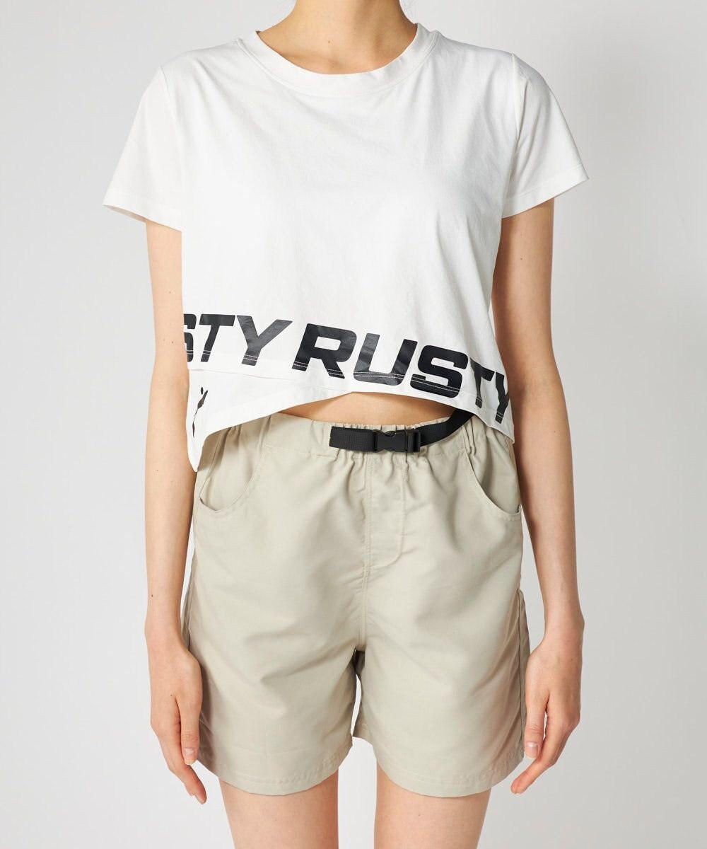 OP／FILA 【RUSTY】カップ付き半袖T付き3点セット水着 