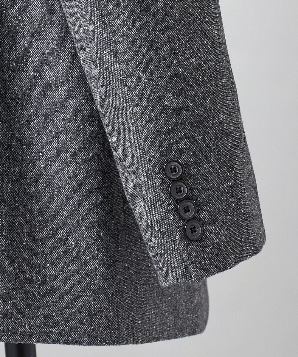 GOTAIRIKU 【MARLANE/マルラーネ】ウールシルク ホームスパン スーツ（グレー） 