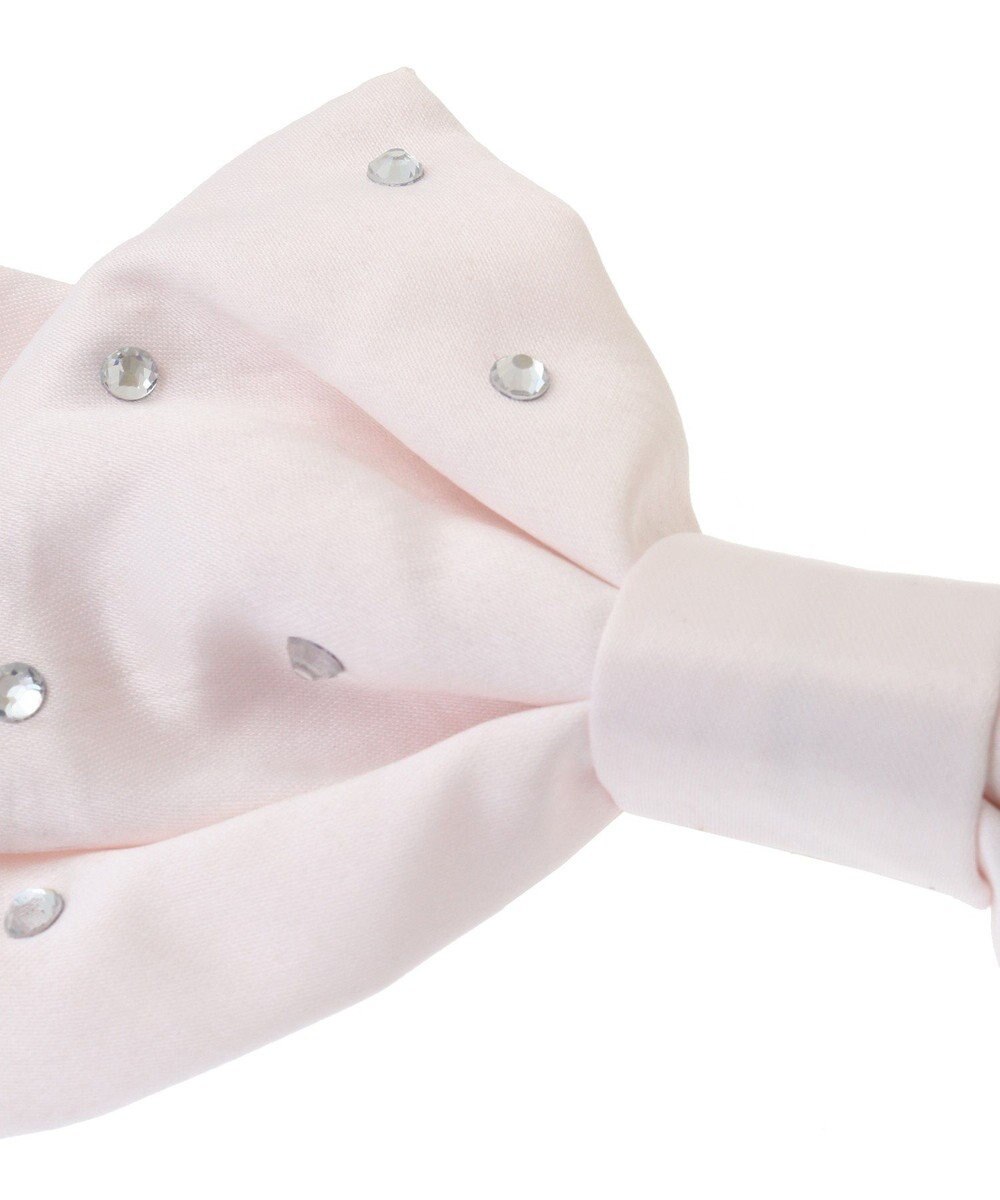 Maison de FLEUR ラインストーンバレッタ 