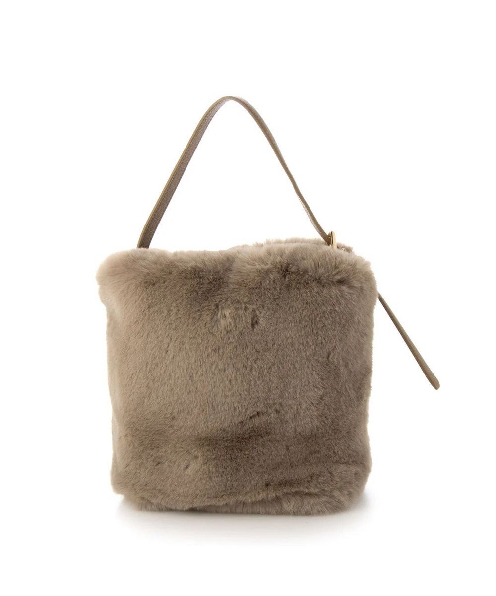 UNBILLION cachecache エコファーワンハンドルミニトートバッグ 