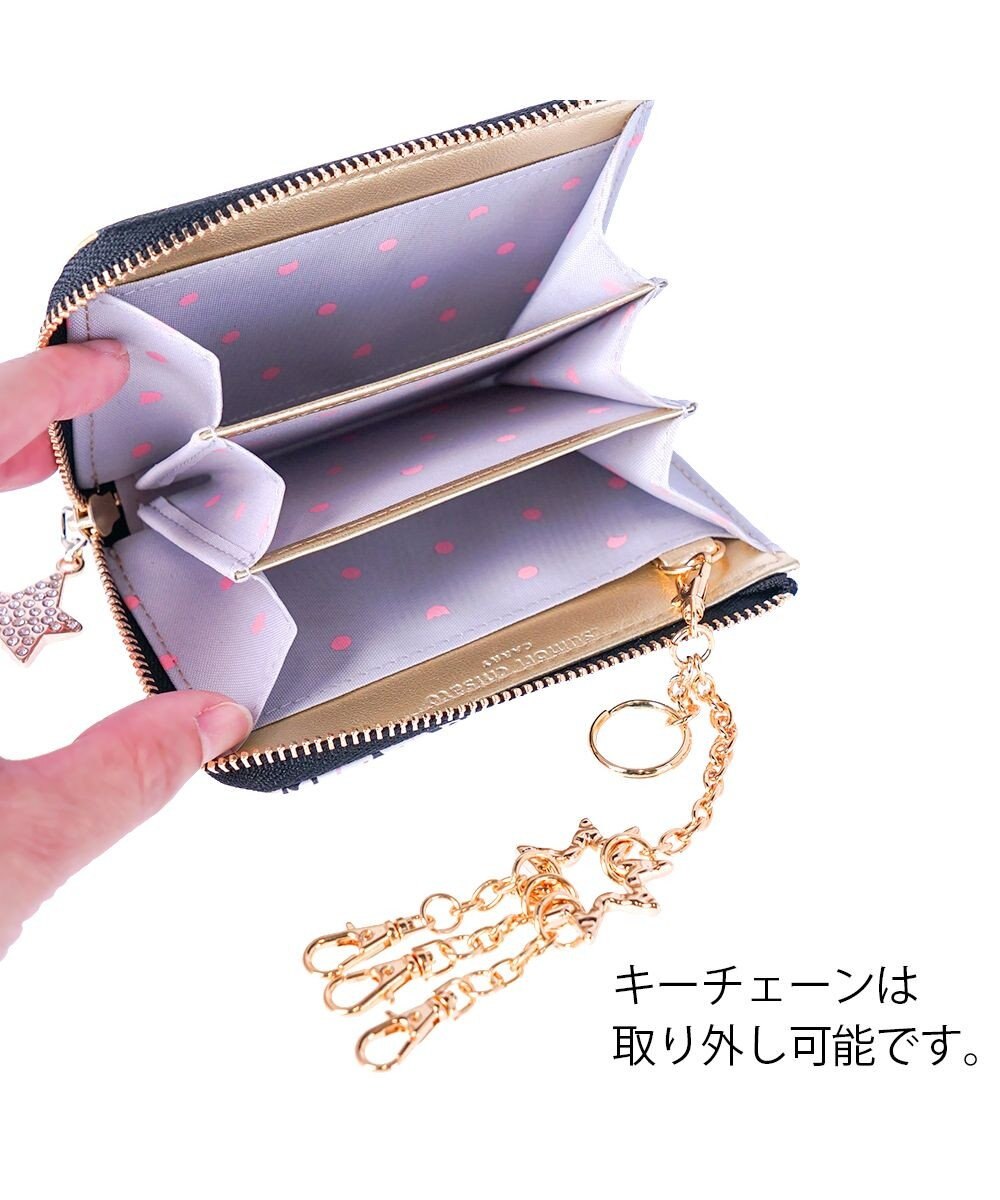 tsumori chisato CARRY ギャラクシーパネル マルチケース キャッシュレススタイル　【パスケースやミニ財布としても♪】 