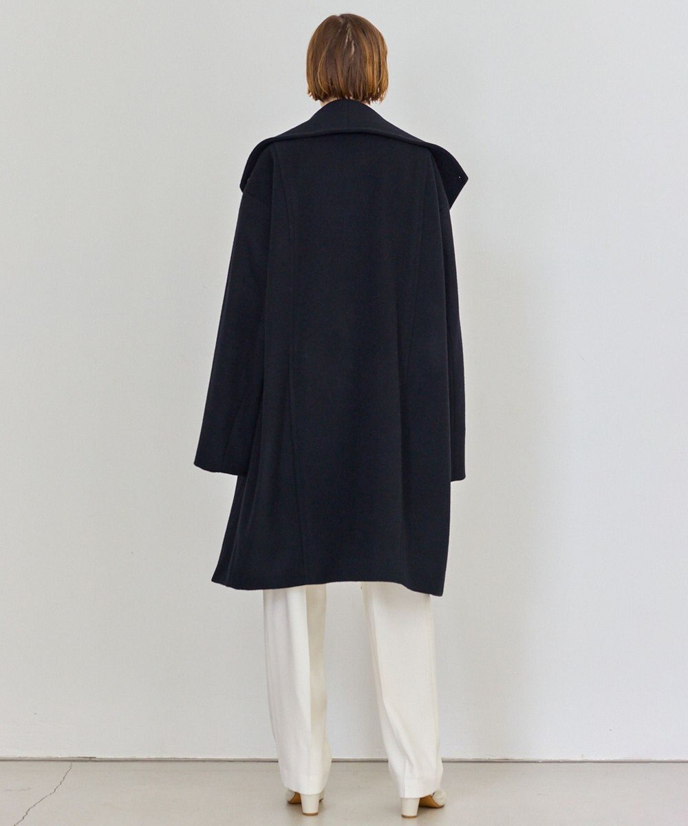 BEIGE， 【WEB限定】BORNIOL / ビックカラーコクーンコート 