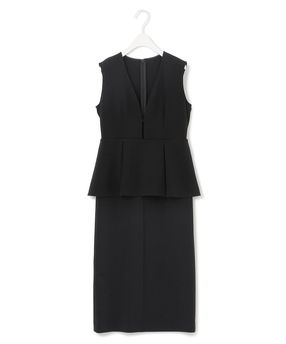 ICB 【洗える】ミリオーネダンボールニット  ジャンパースカートワンピース 