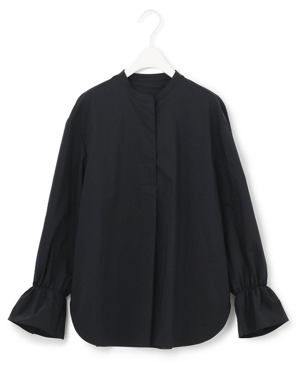 ICB 【洗える】エコナイロンストレッチ プルオーバーブラウス 