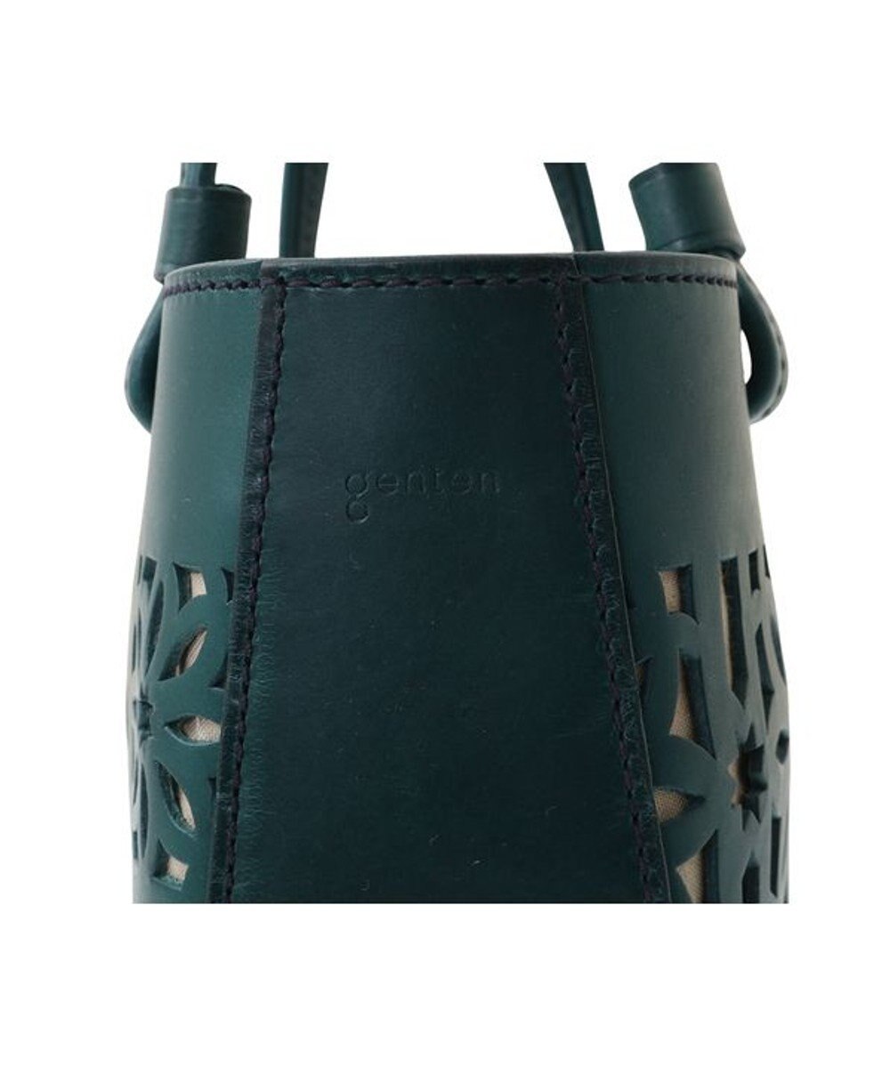 genten セイル カットワーク 手提げバッグ 