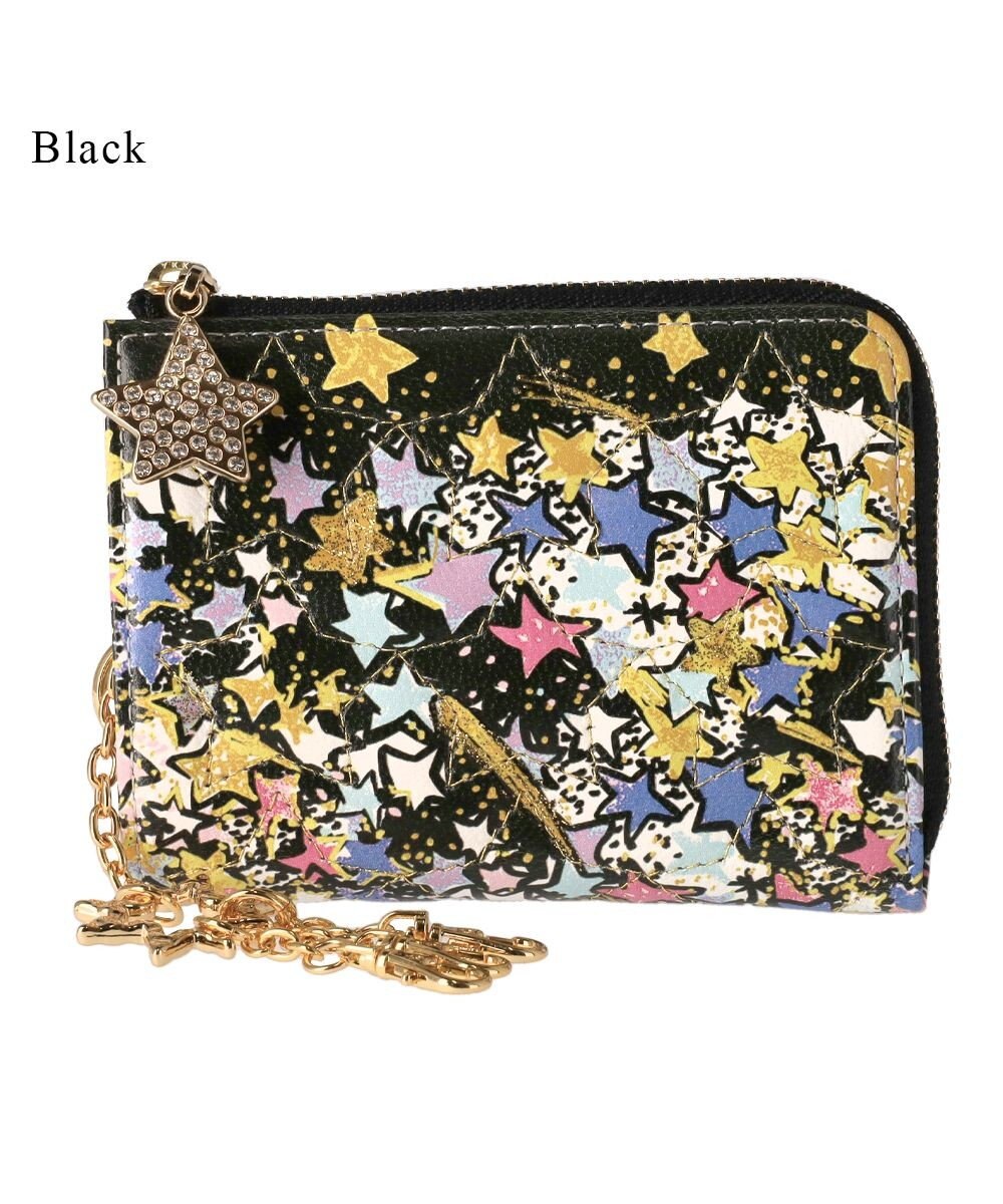 tsumori chisato CARRY ギャラクシーパネル マルチケース キャッシュレススタイル　【パスケースやミニ財布としても♪】 