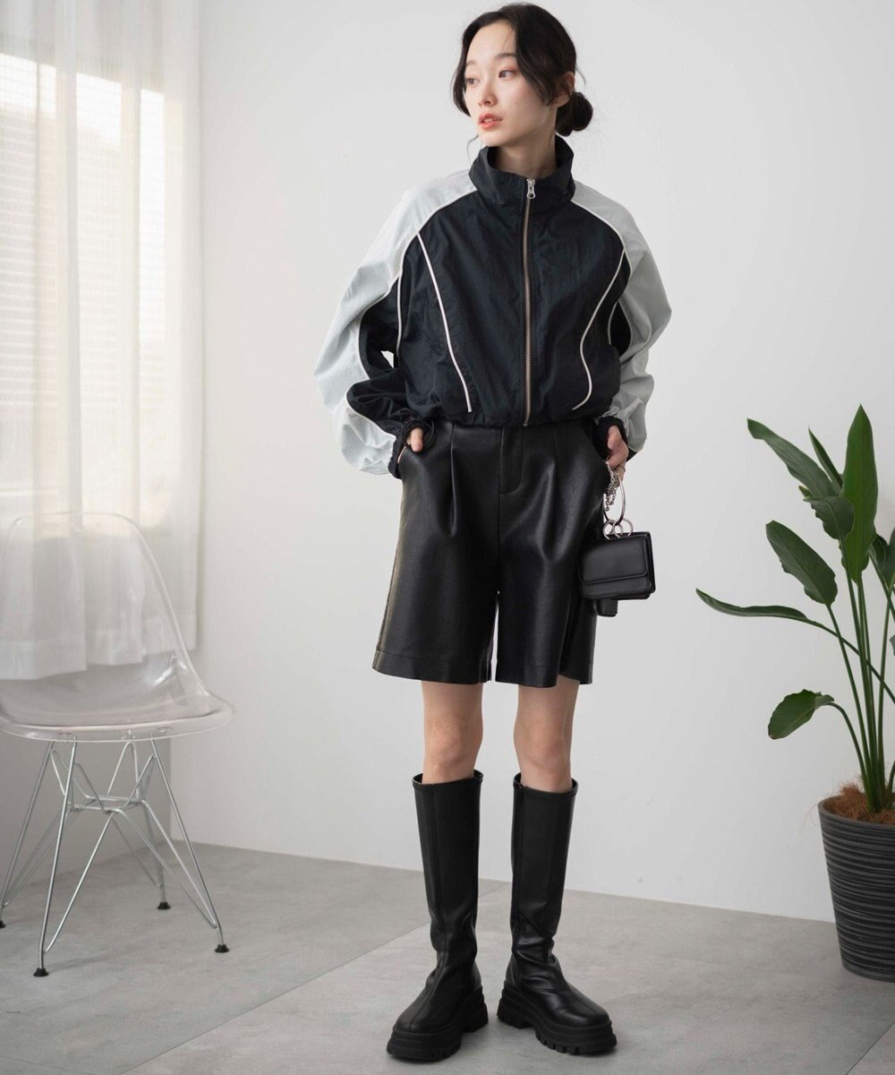 WEGO ナイロントラックブルゾン 