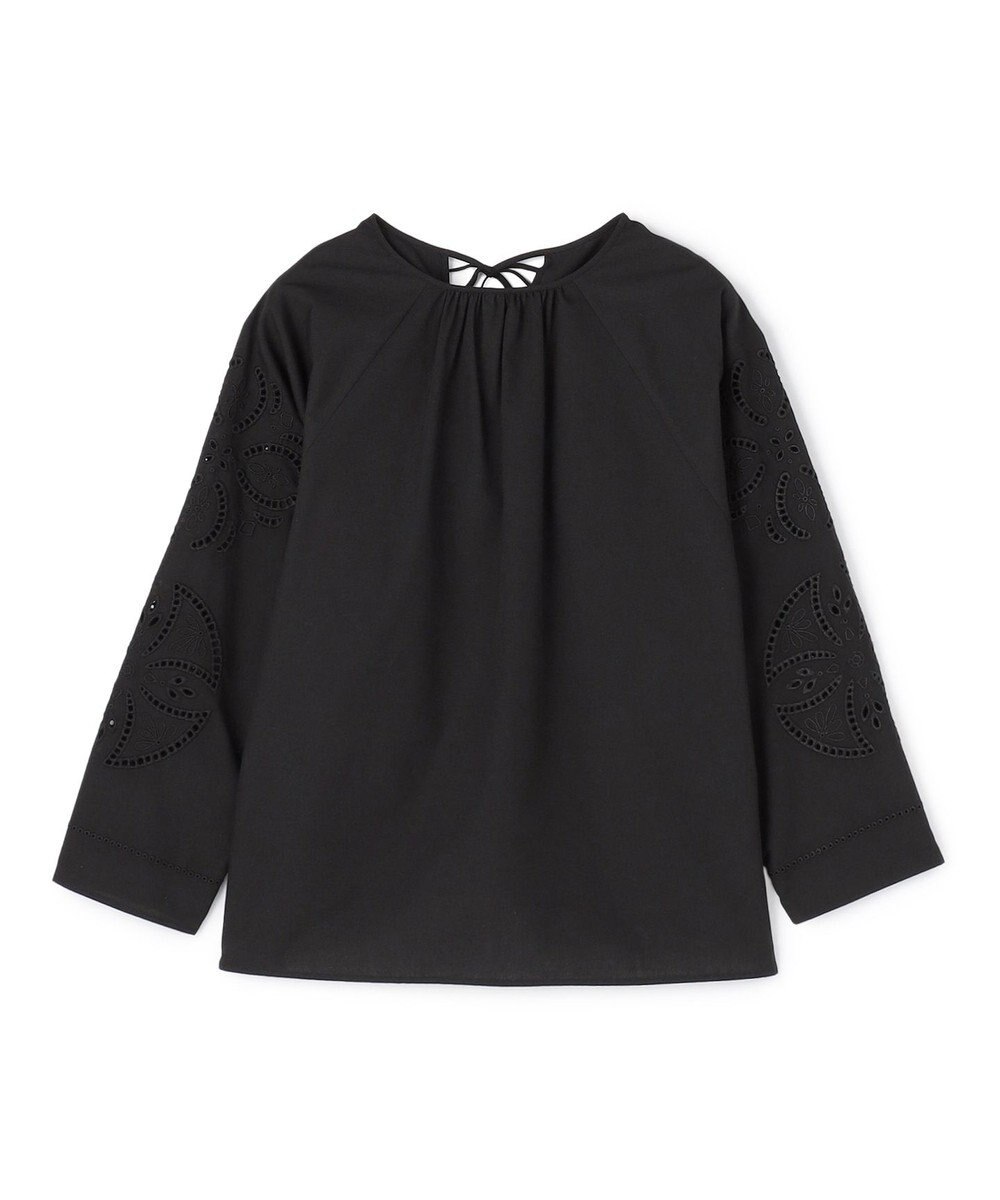 UNFILO L エンブロイダリー ブラウス 