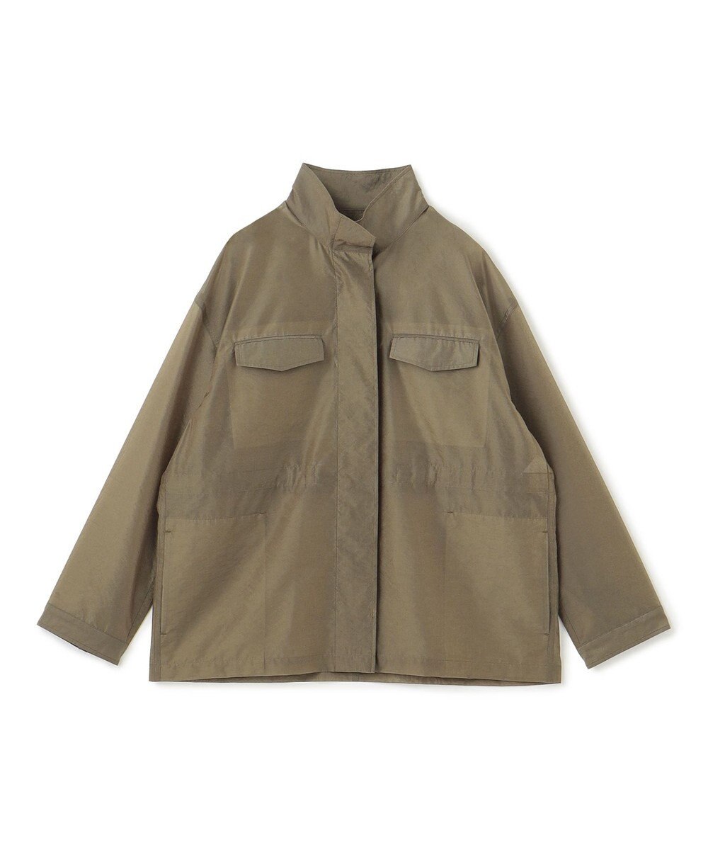 uncrave シアーオーガンジー ミリタリーブルゾン 