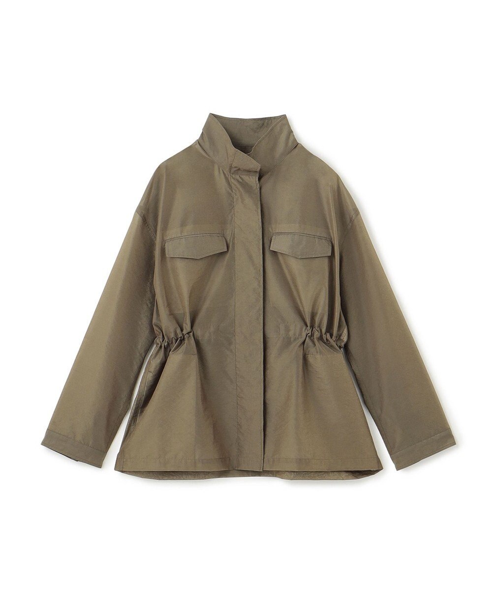 uncrave シアーオーガンジー ミリタリーブルゾン 