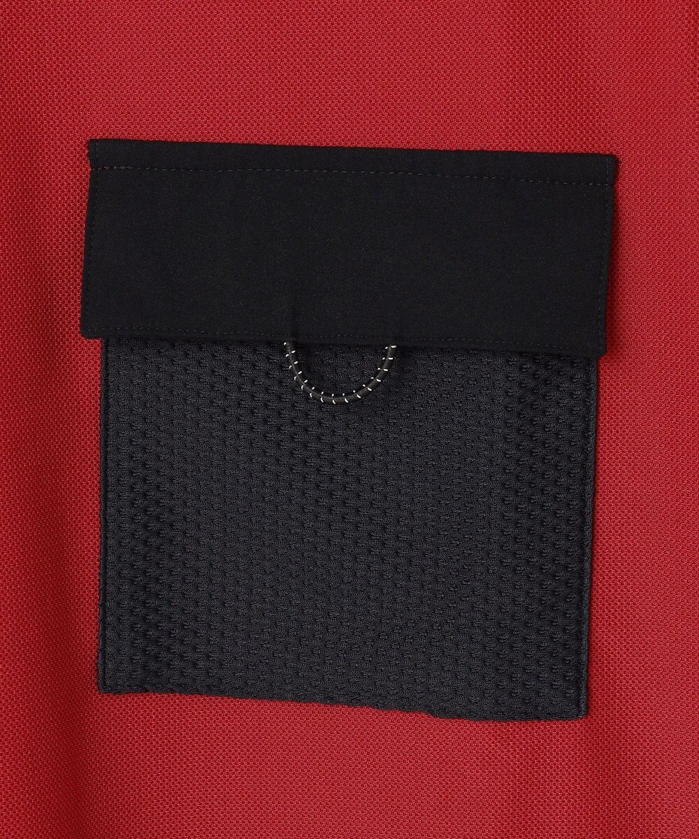 23区GOLF 【MEN】「AIR TOOL」長袖ポケットポロシャツ 