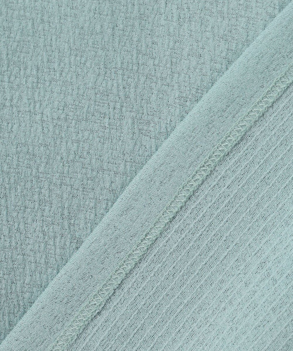 Feroux 【2WAY・洗える】リボンタイシアータートル カットソー 