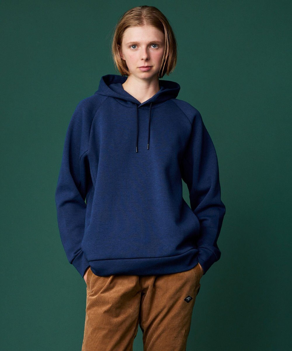 JOSEPH ABBOUD MOUNTAIN 【軽量/ソフト/イージーケア】ソフトダンボール ニット パーカー 