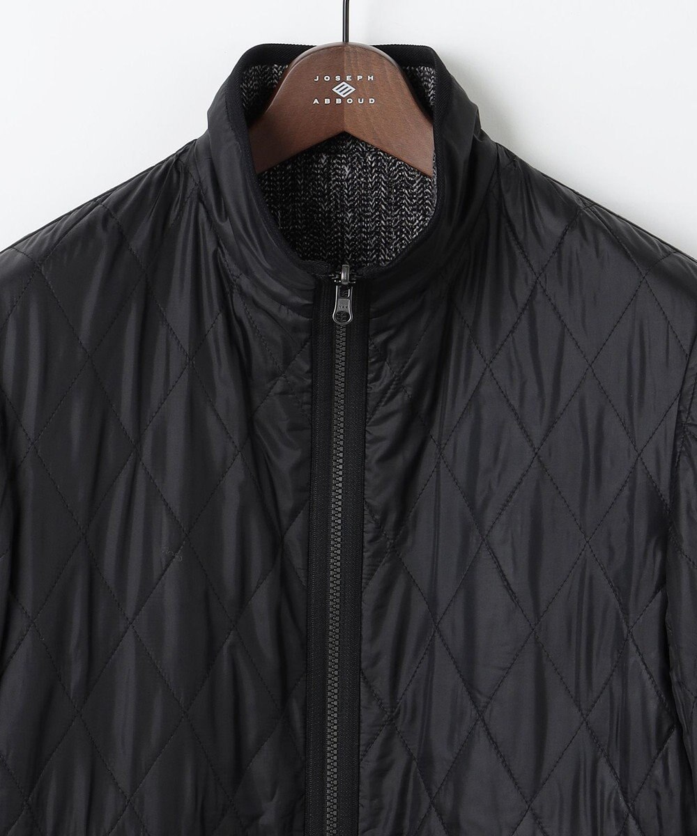 JOSEPH ABBOUD 【リバーシブル】ツィーディーフリースリバーシブル ブルゾン 