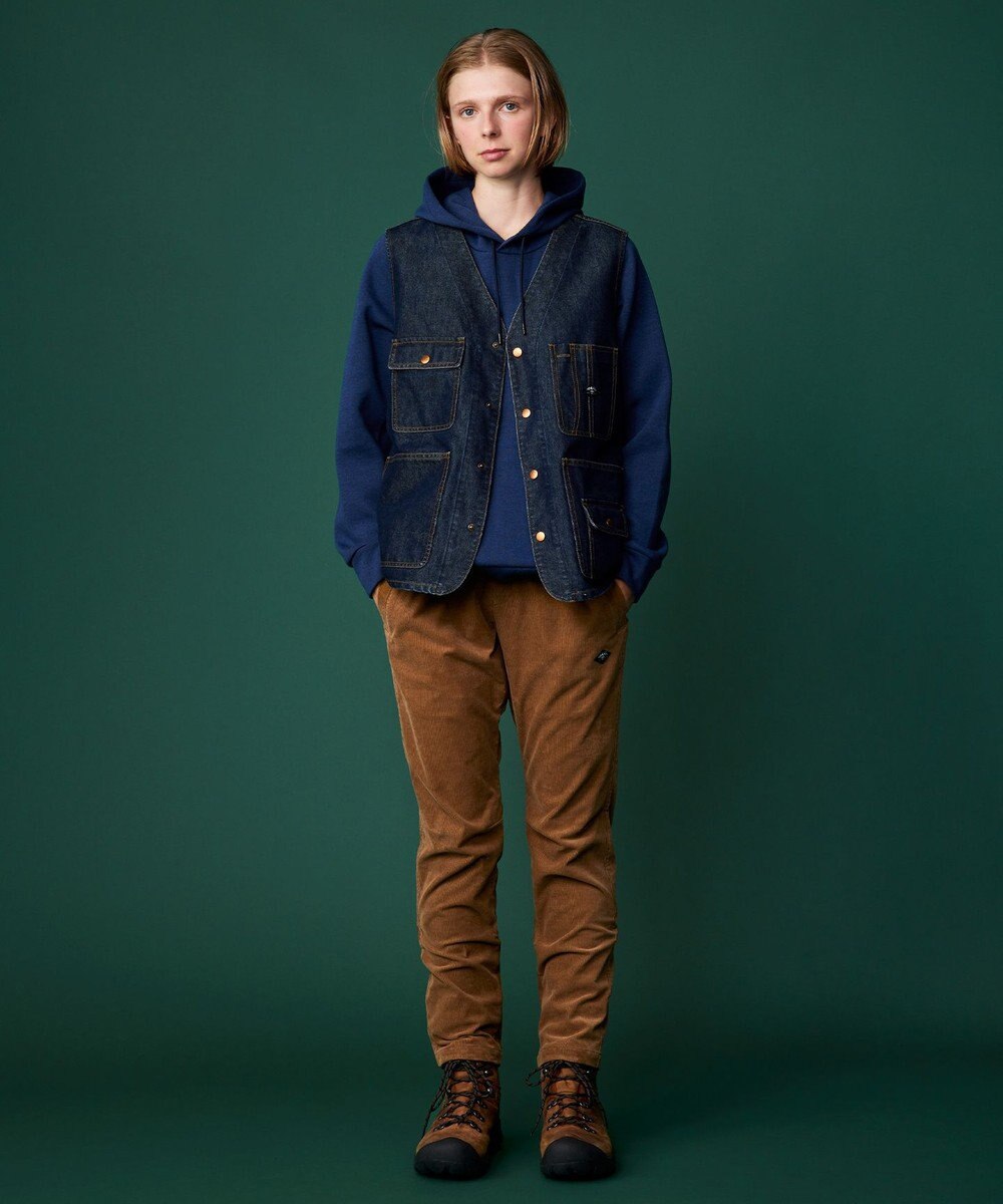 JOSEPH ABBOUD MOUNTAIN 【軽量/ソフト/イージーケア】ソフトダンボール ニット パーカー 