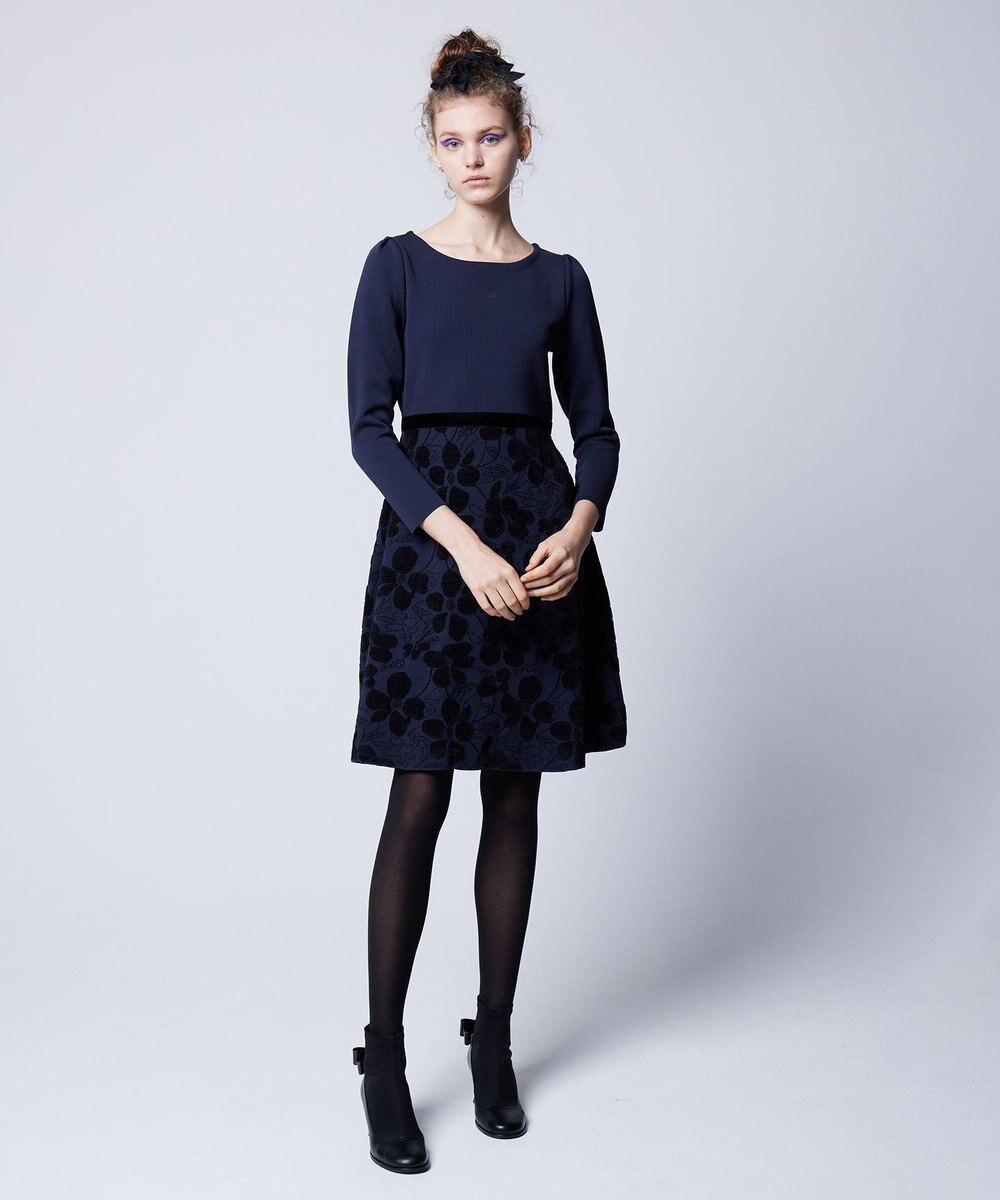 TOCCA 【洗える！】FLORA KNIT DRESS ニットドレス 