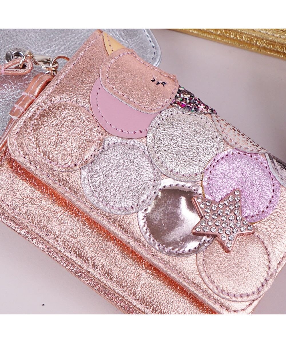 tsumori chisato CARRY 新マルチドット マルチケース パスケース  キャッシュレスにも最適！【キラキラでかわいい！本革のやわらかな風合い】 