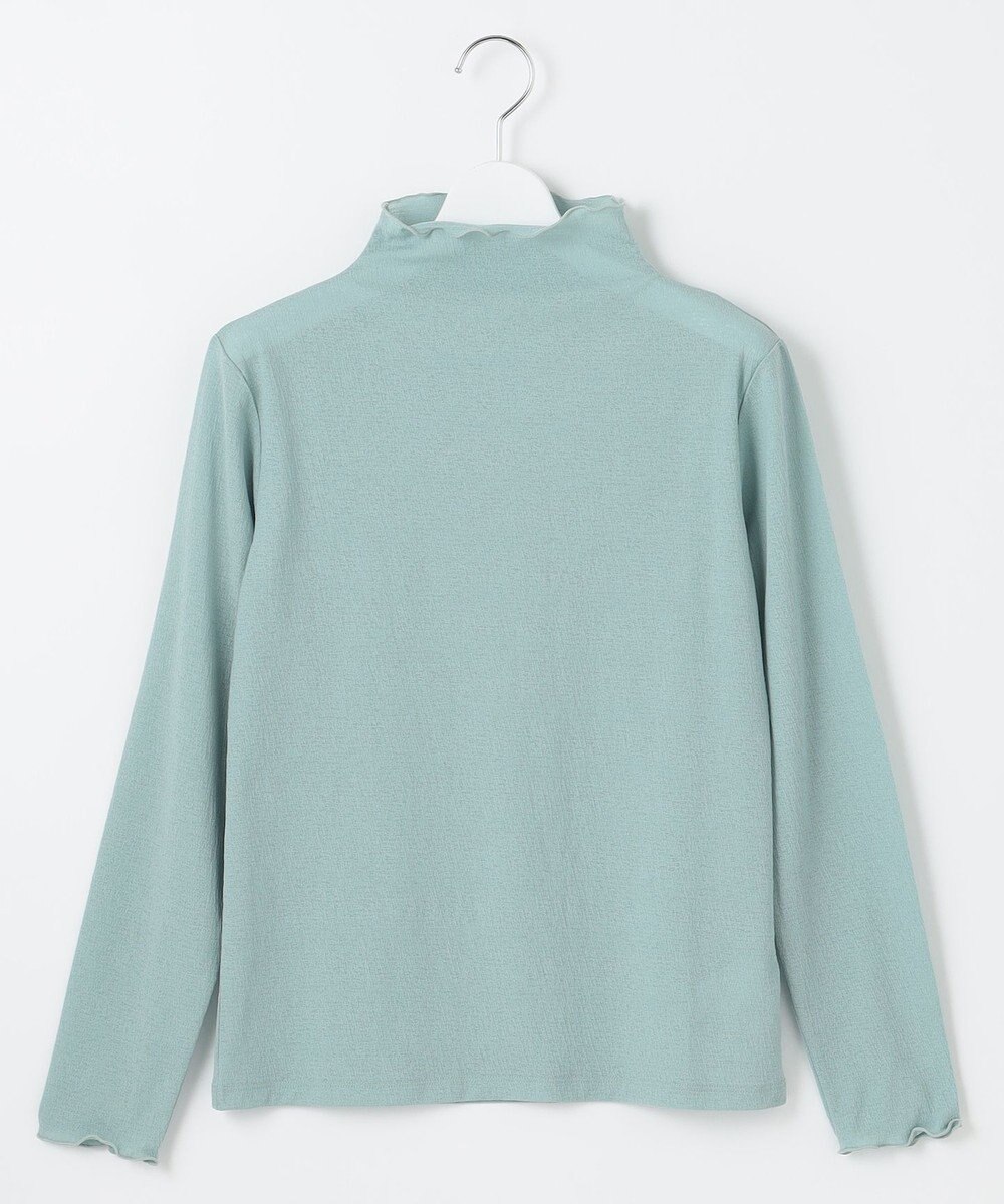 Feroux 【2WAY・洗える】リボンタイシアータートル カットソー 