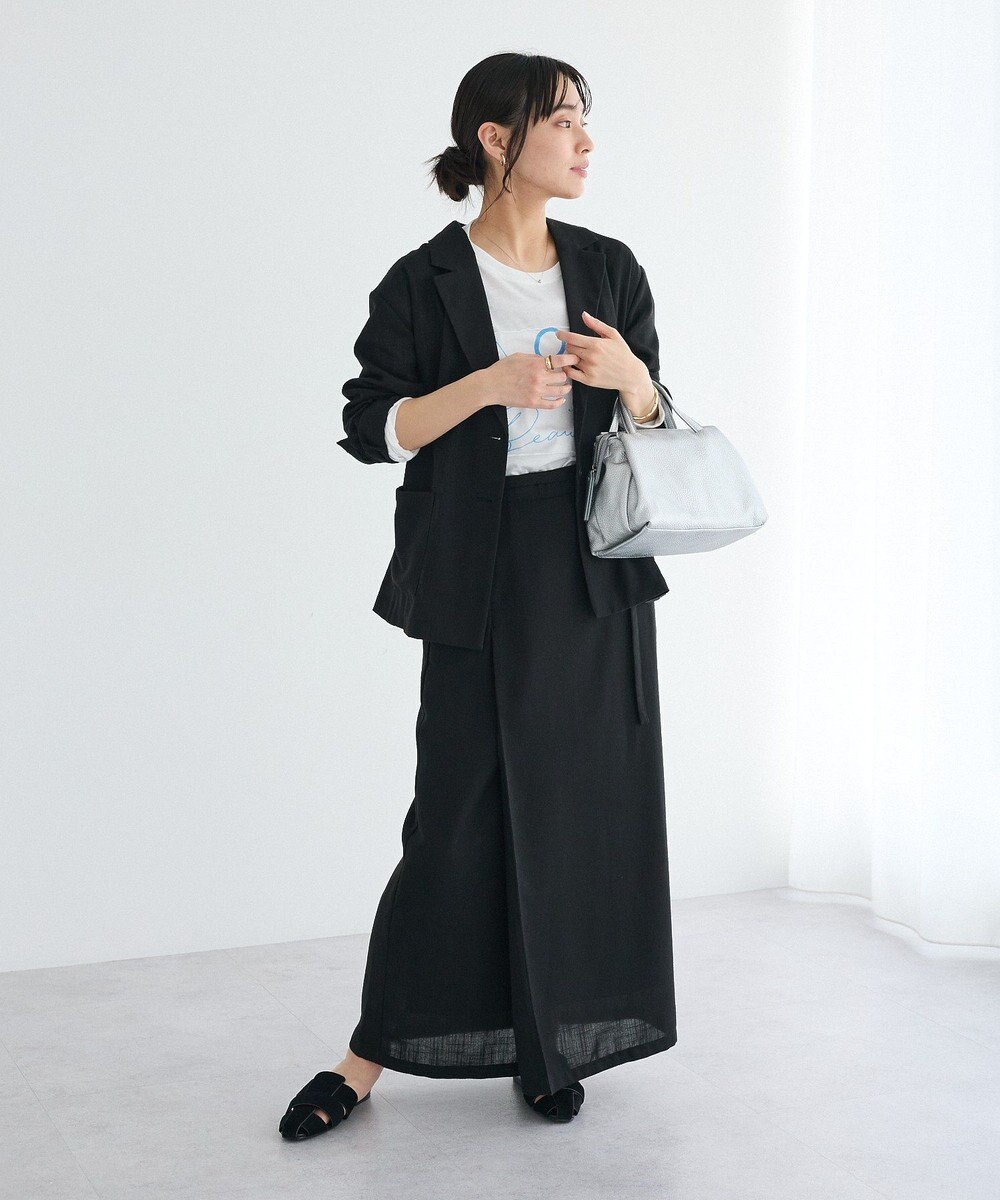 CRAFT STANDARD BOUTIQUE リネンライクオーバーサイズジャケット 