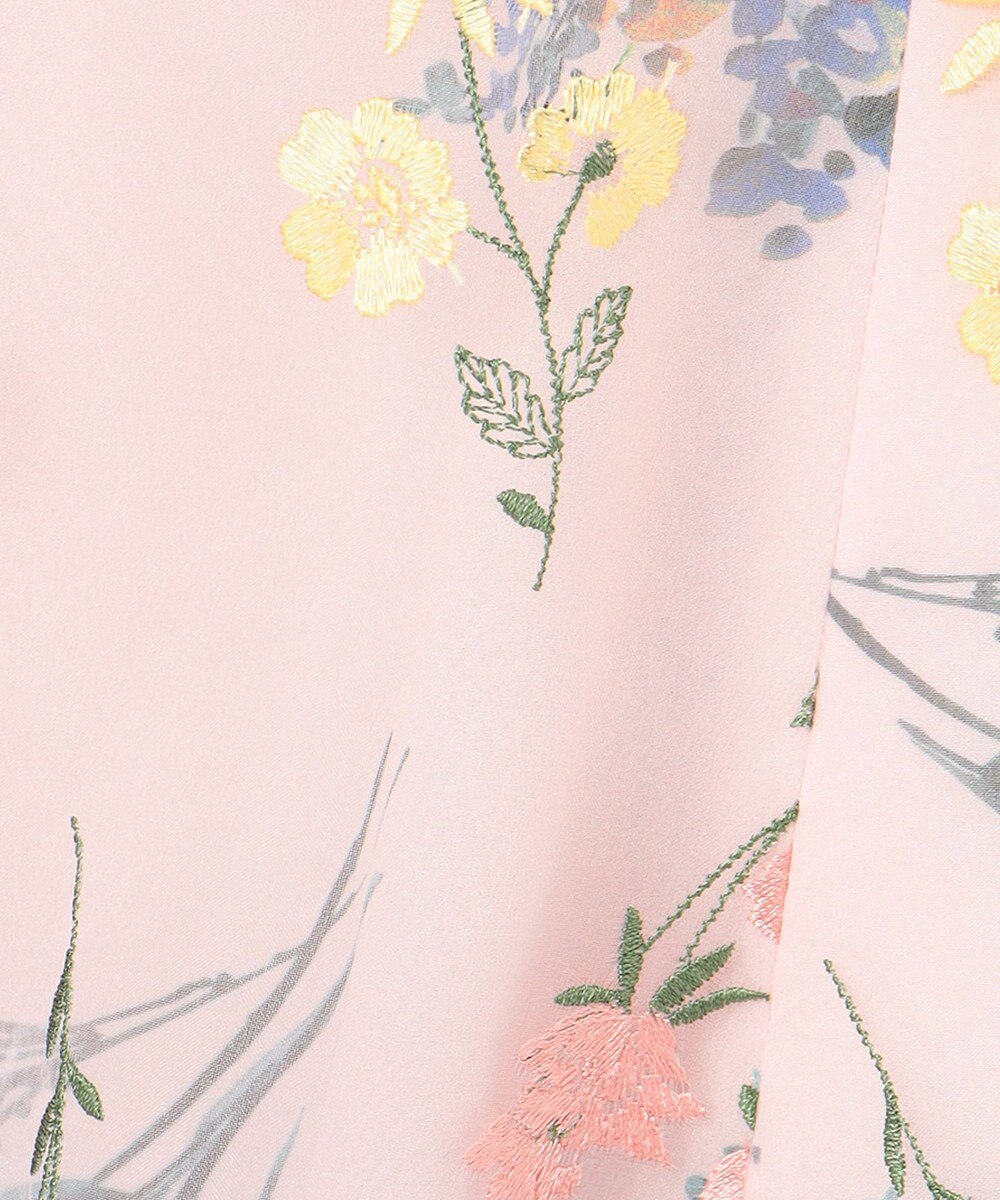 【洗える！】FLOWER PICTURES ドレス, ピンク系7, 00