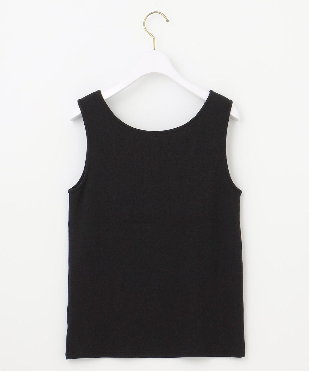 ANY SIS 【洗える】シアーコンビスクエアネック タンクトップ 