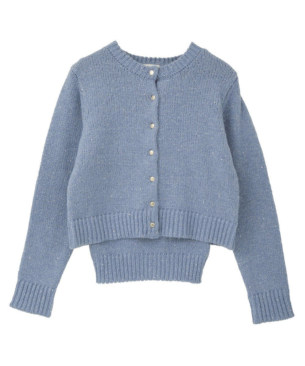 earth music&ecology 【セット2点】SET2点フラワースパンコールカーデ＋ビスチェ 