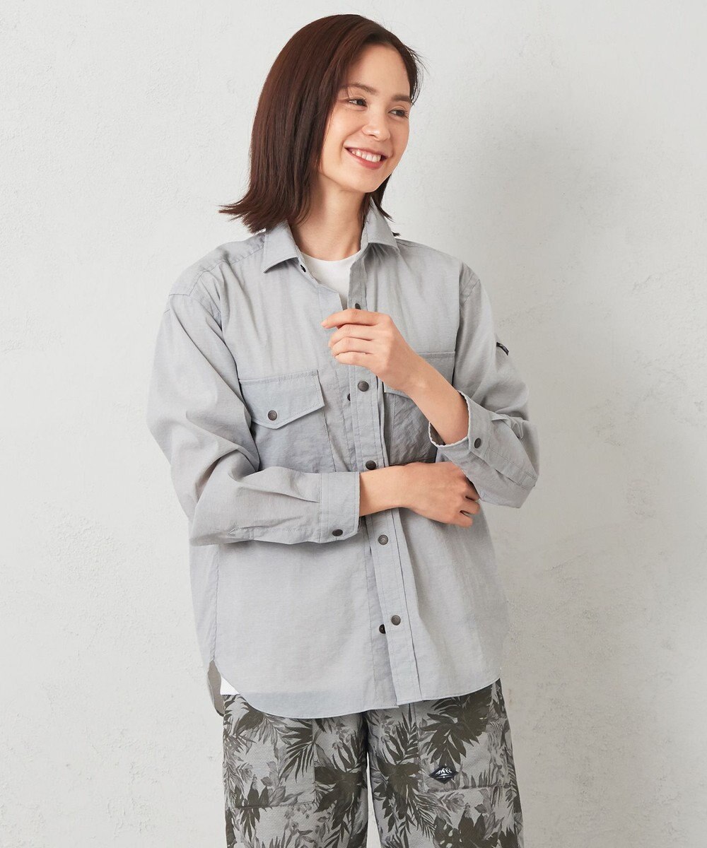 JOSEPH ABBOUD MOUNTAIN 【UNISEX】ECO撥水 ハイパワーストレッチアウトドアシャツ 