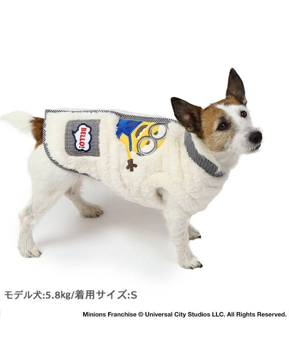 PET PARADISE ミニオン ボブ ジップ ボアベスト 小型犬 