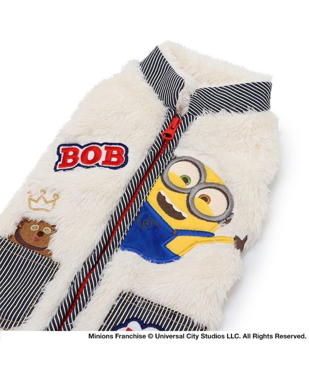 PET PARADISE ミニオン ボブ ジップ ボアベスト 小型犬 