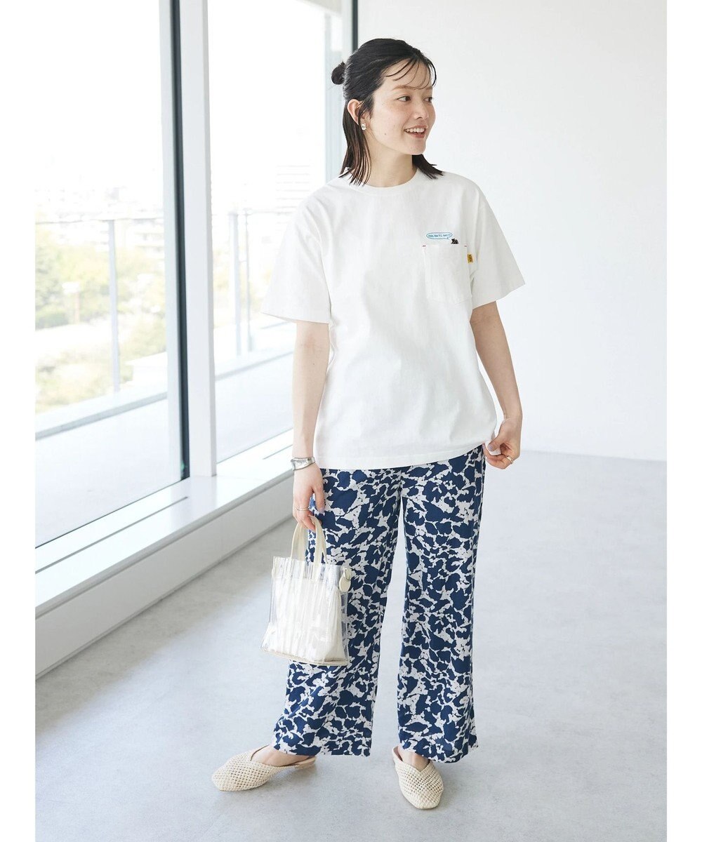 CRAFT STANDARD BOUTIQUE インド綿総柄イージーパンツ 