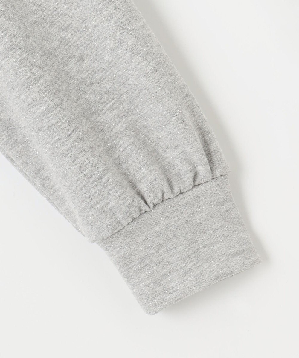 組曲 ラメペプラムパーカー 