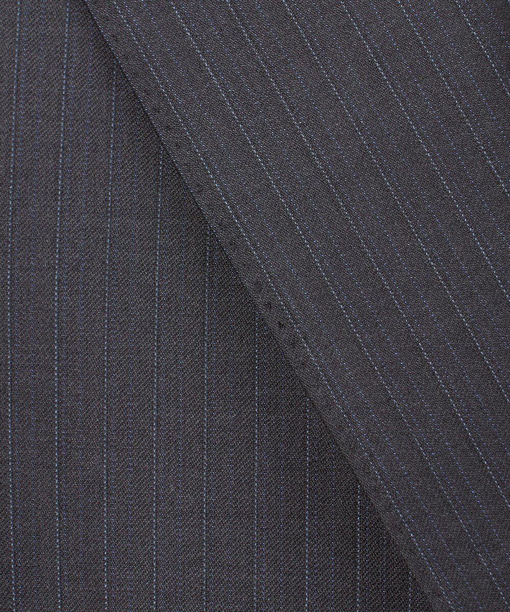 GOTAIRIKU 【Loro Piana Fabric】365 通年スーツ(グレー×ストライプ) 