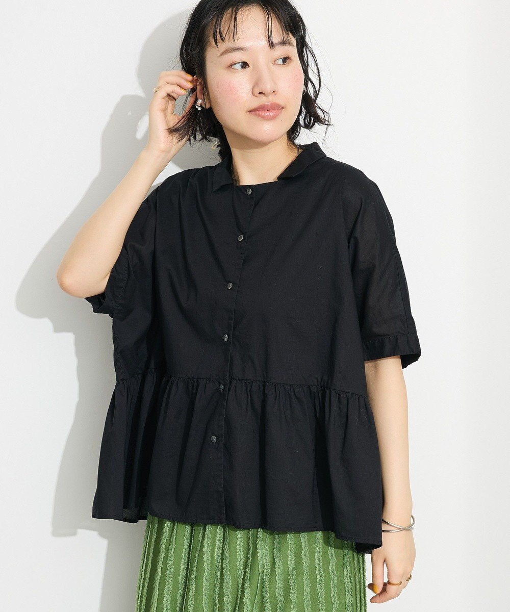 CRAFT STANDARD BOUTIQUE ペプラムブラウス 